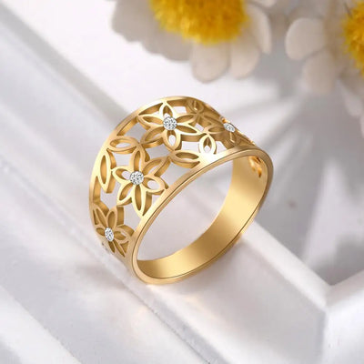 Flower of Life Ring