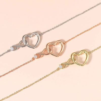 Heart Charm Bracelet