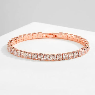 Classic Tennis Bracelet - Rose Gold 5mm