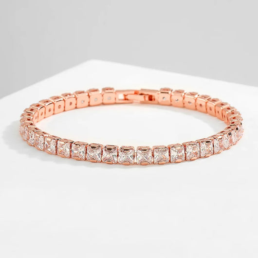 Classic Tennis Bracelet - Rose Gold 5mm