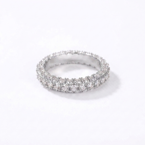 Luxe Pavé Eternity Ring