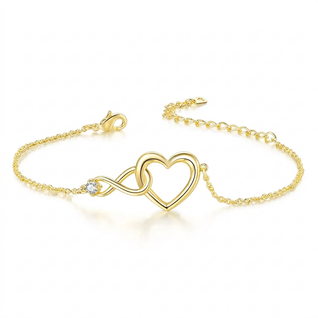 Heart Charm Bracelet