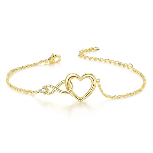 Heart Charm Bracelet