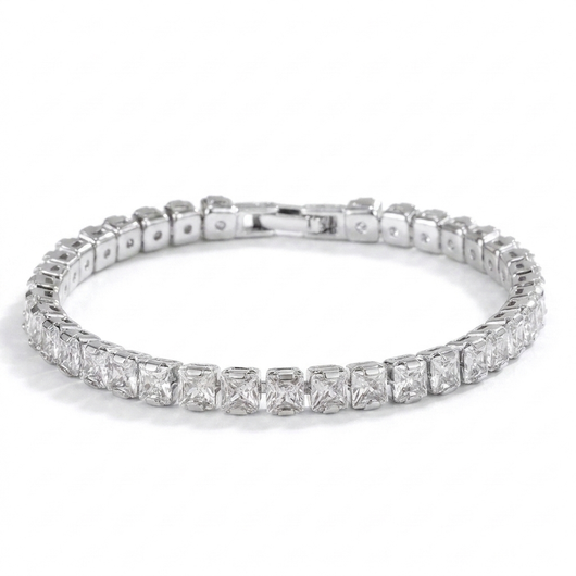 Classic Tennis Bracelet - Silver