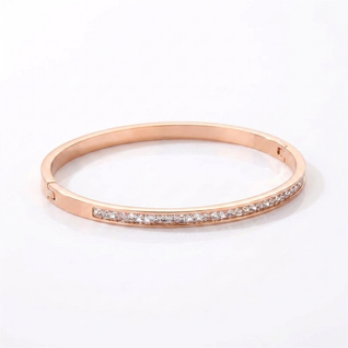 Crystal Channel Bangle