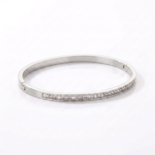 Crystal Channel Bangle