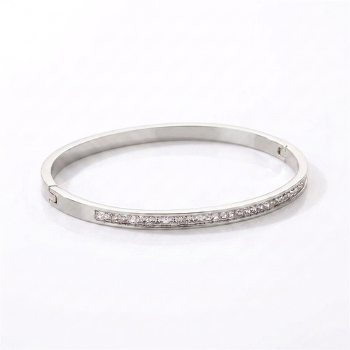 Crystal Channel Bangle