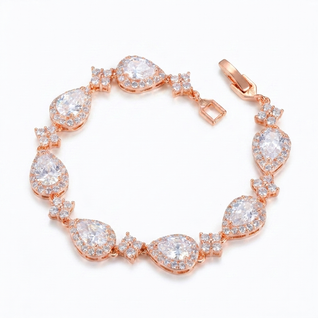 Teardrop Crystal Bracelet