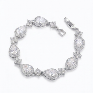 Teardrop Crystal Bracelet