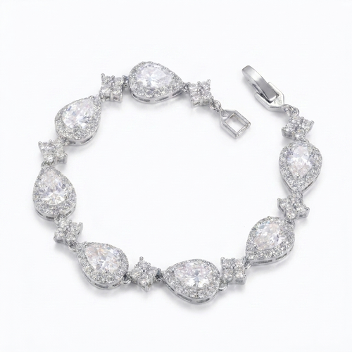Teardrop Crystal Bracelet