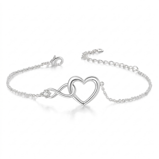 Heart Charm Bracelet