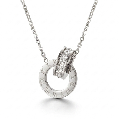Interlocking Circles Necklace