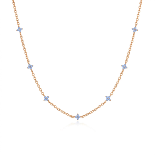 Petite Flower Choker Necklace