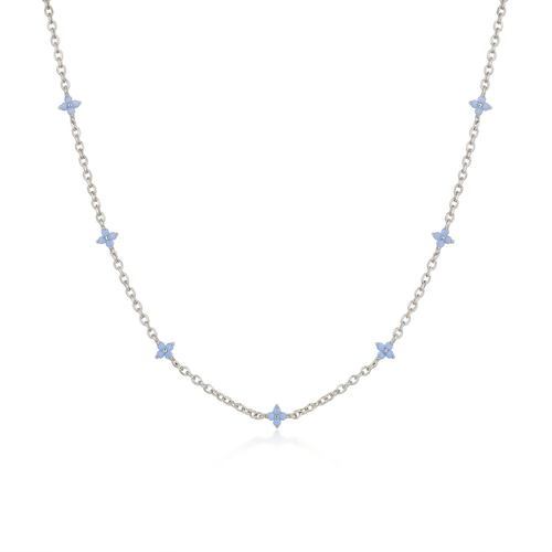 Petite Flower Choker Necklace